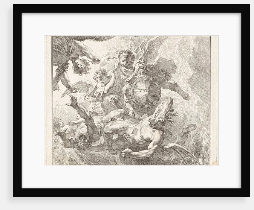 Michael and the fall of the rebel angels by Jacob de Wit