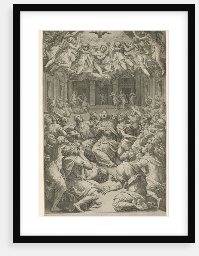 Outpouring of the Holy Spirit by Giovanni Orlandi