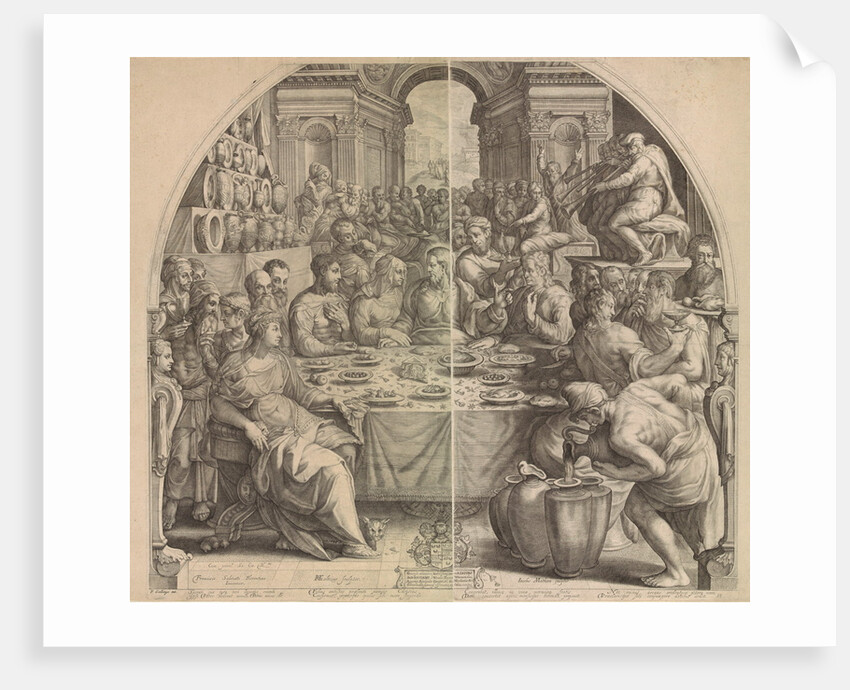 Wedding at Cana by Simon Sovius