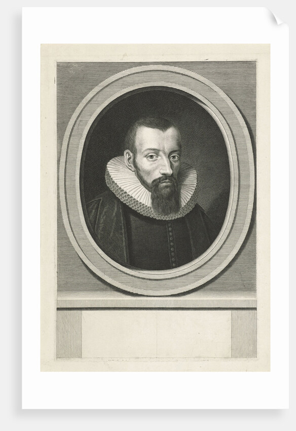 Portrait of Bartholomäus Keckermann by Michiel Jansz van Mierevelt