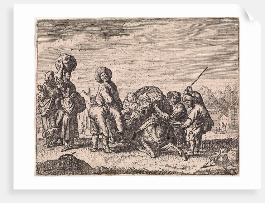 The braying donkey by Cornelis de Wael