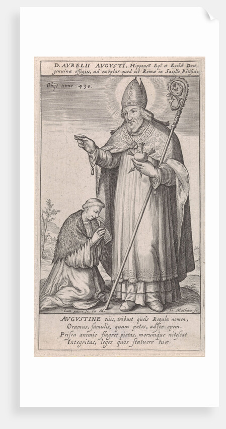 H Augustine by Rudolf II van Habsburg
