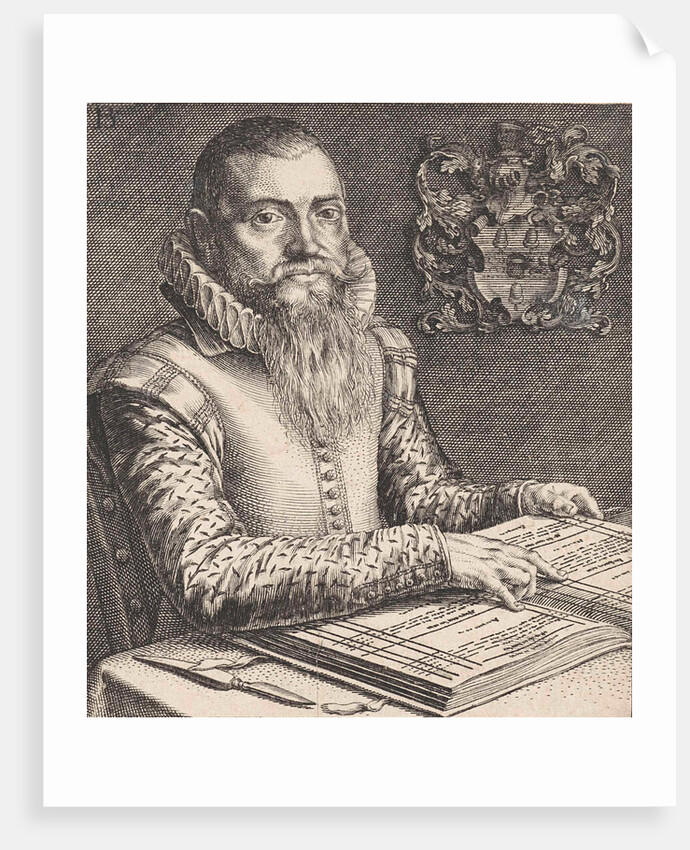 Portrait of Hendrick Waninghen by Pieter Serwouters