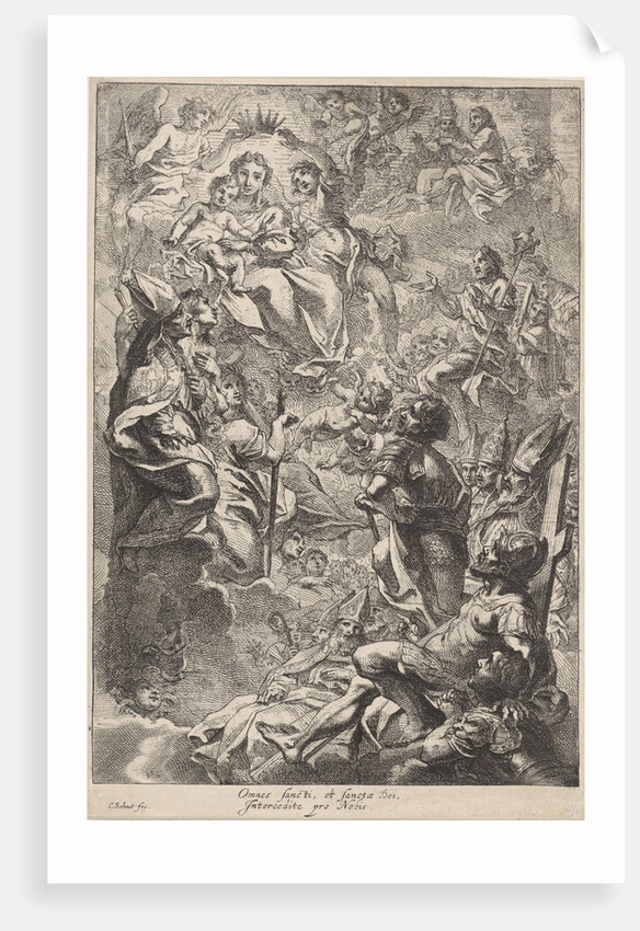 Coronation of Mary by Cornelis Schut I