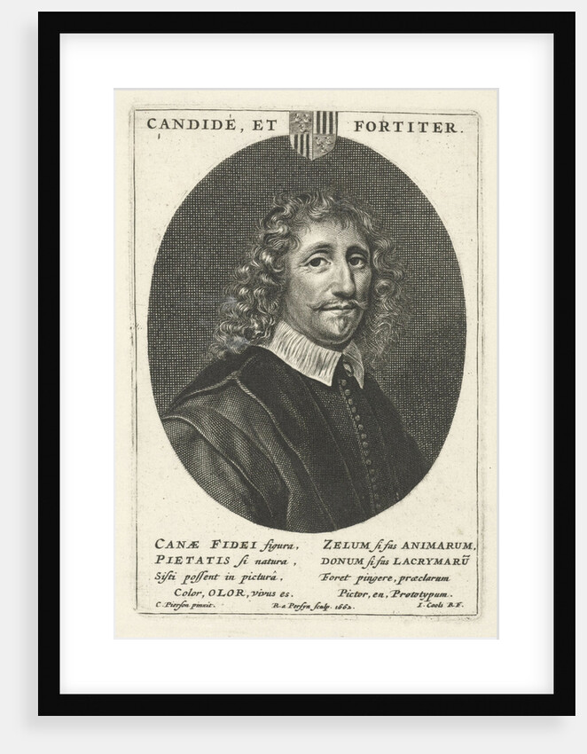 Portrait of Willem de Swaen, priest in Gouda by Reinier van Persijn