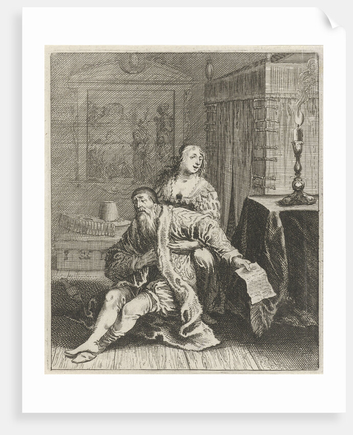 Don Philippo and Eleonora by Pieter Nolpe
