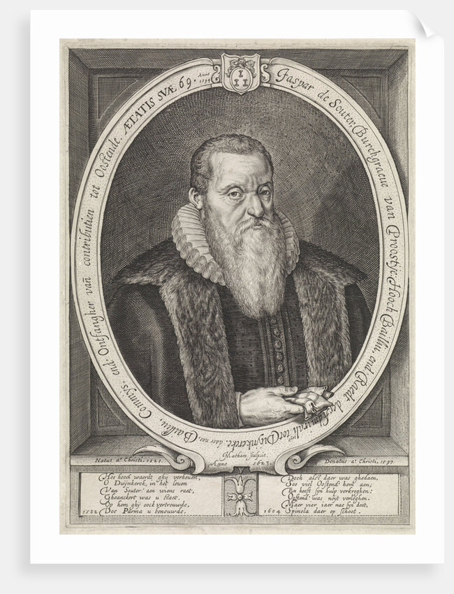 Portrait of the Jaspar Souter by Anonymous