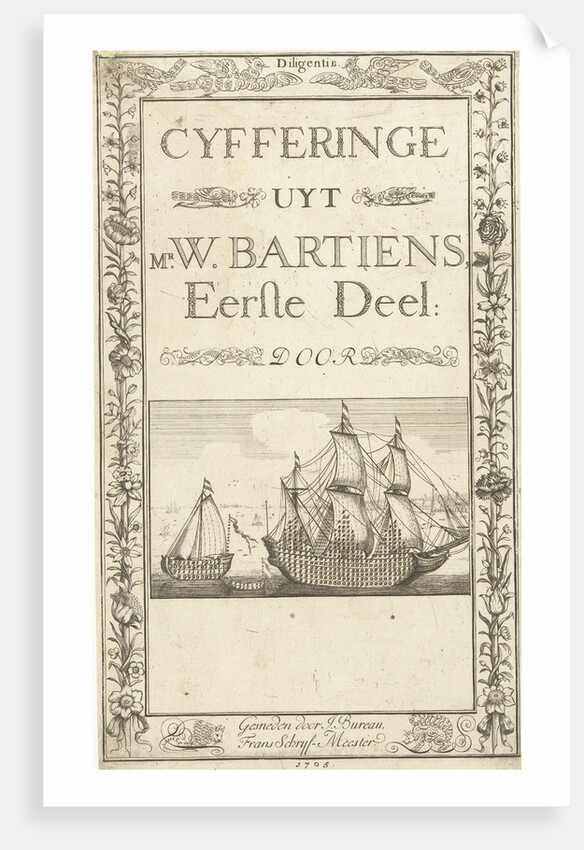 Title page of a math book by Jacques Bureau