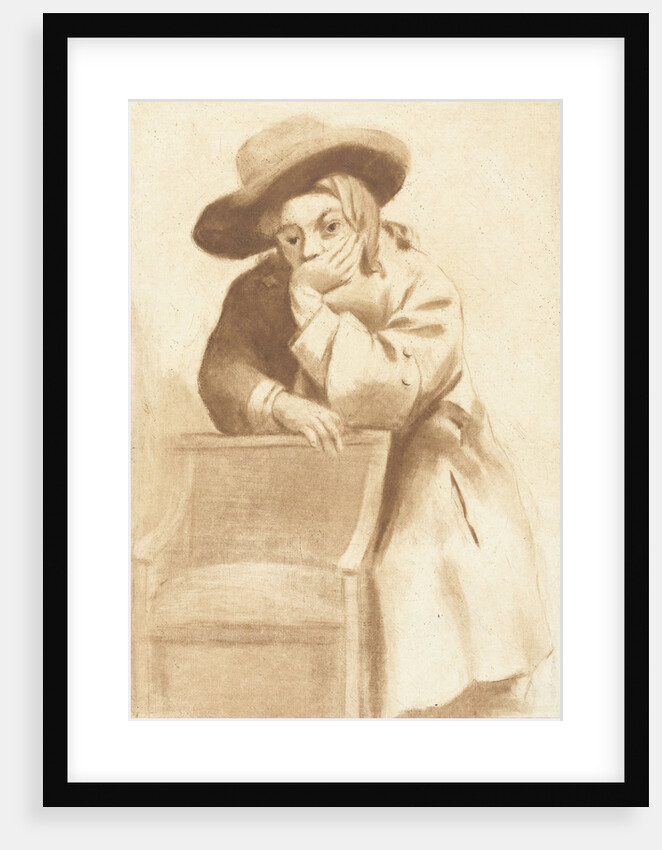 Boy in chair by Gerbrand van den Eeckhout