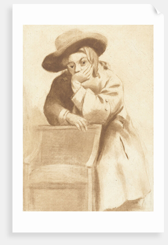 Boy in chair by Gerbrand van den Eeckhout