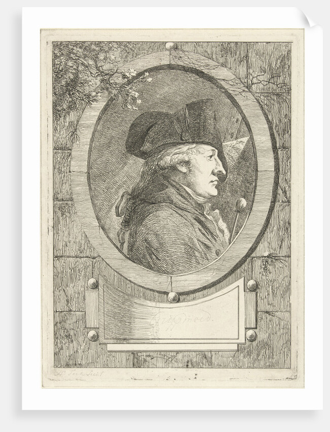 Portrait of Geerlig Grijpmoed by Hermanus Fock