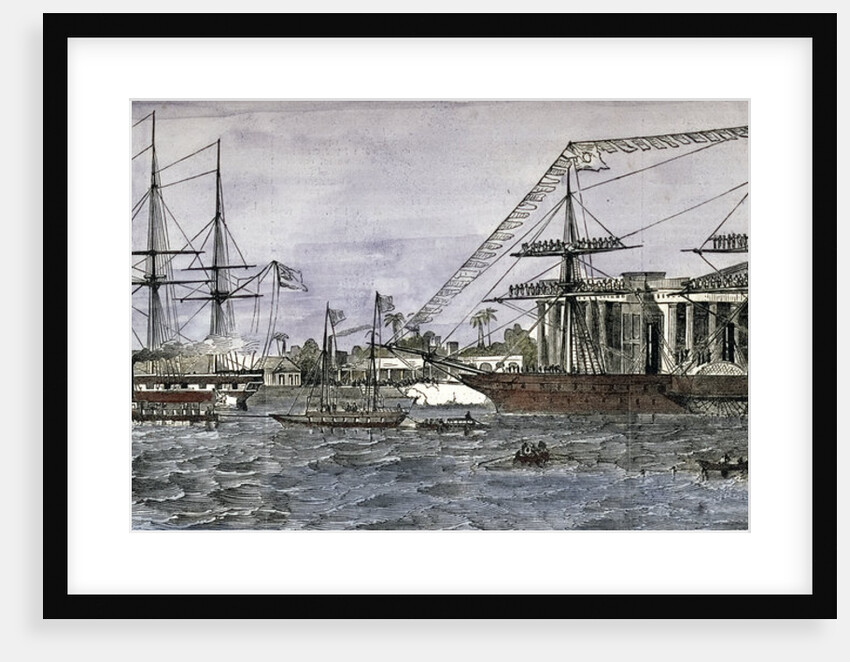 Calcutta India 1850 by Anonymous