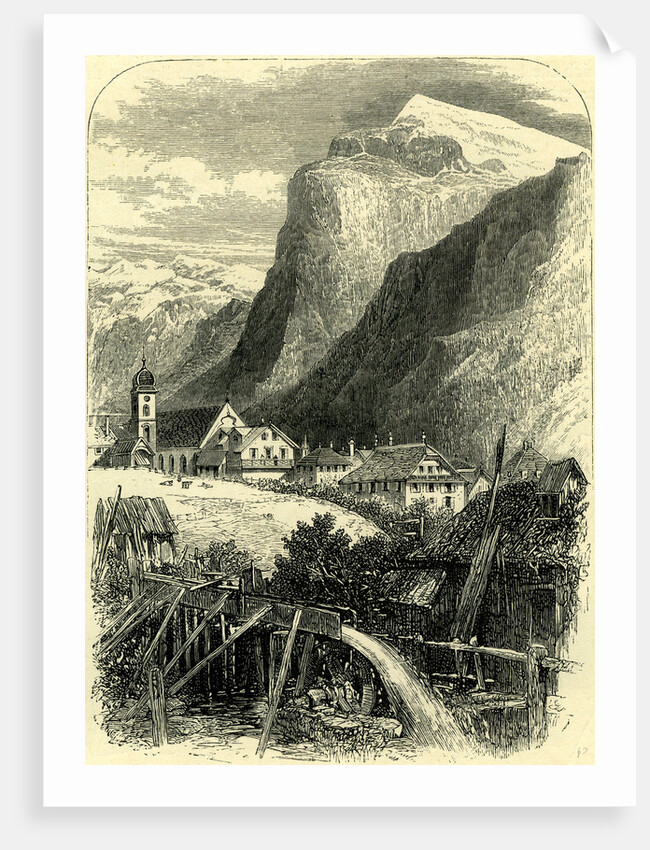 Engelberg and the Titlis Switzerland by Anonymous