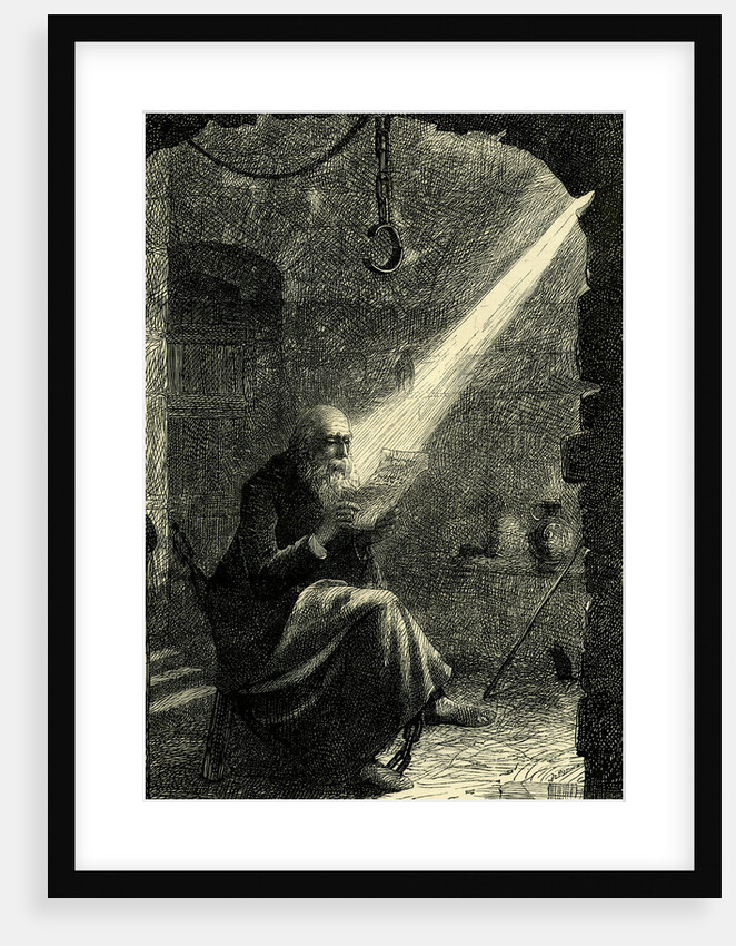 Juhn Hus in Prison Switzerland by Anonymous
