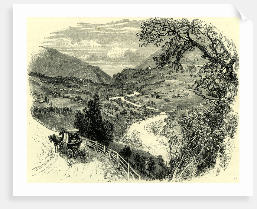 Viesch and the Upper Rhone Valley Switzerland by Anonymous