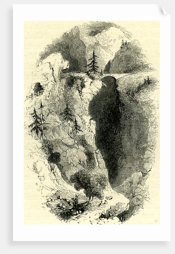 Switzerland Engraving 19 C by Anonymous