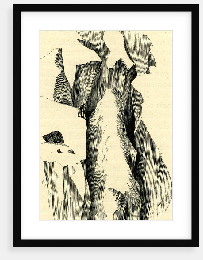 Crevasses Switzerland by Anonymous