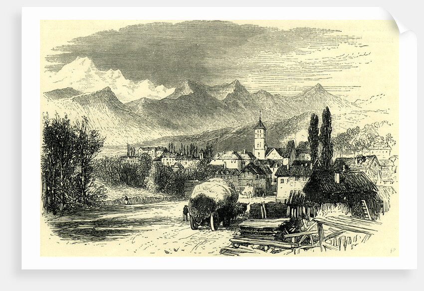 Gap the Birthplace of Farel Switzerland by Anonymous