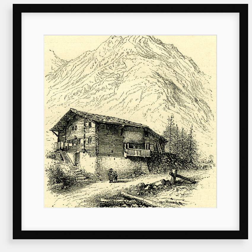 Oberland Chalet Switzerland by Anonymous