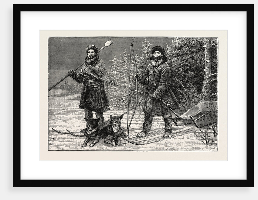 Ostiak Hunters of Siberia by Anonymous