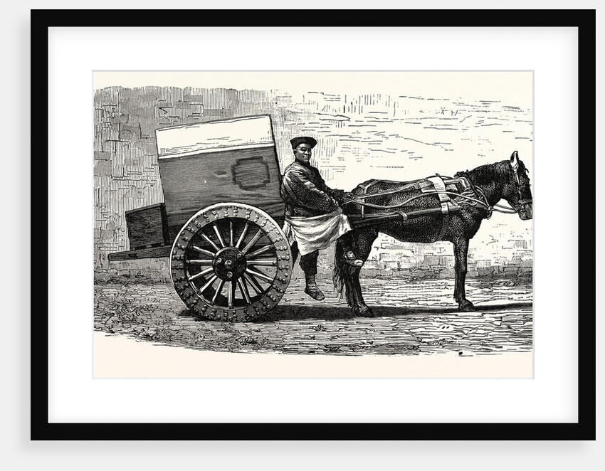 A Chinese Cart by Anonymous