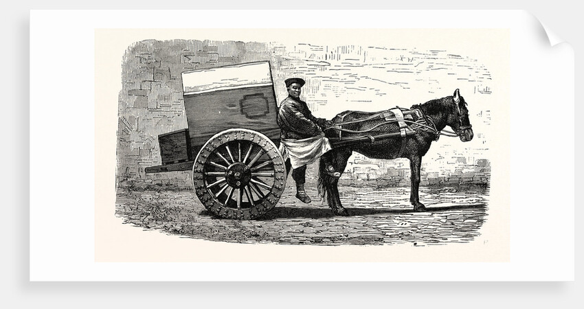 A Chinese Cart by Anonymous