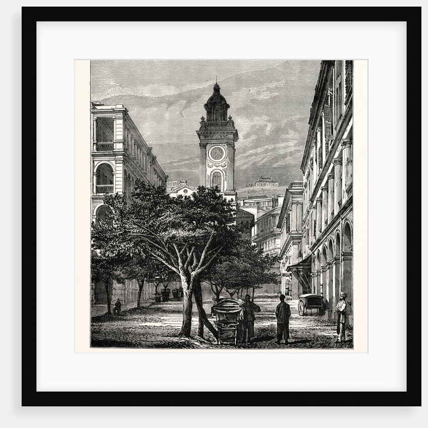 A Street in Hong Kong by Anonymous