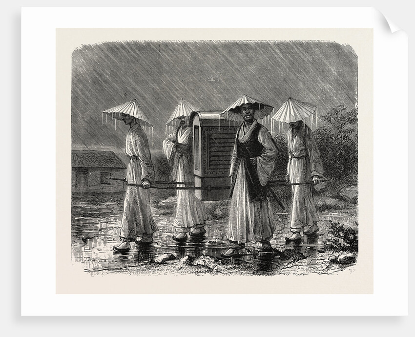 A Corean Palanquin by Anonymous