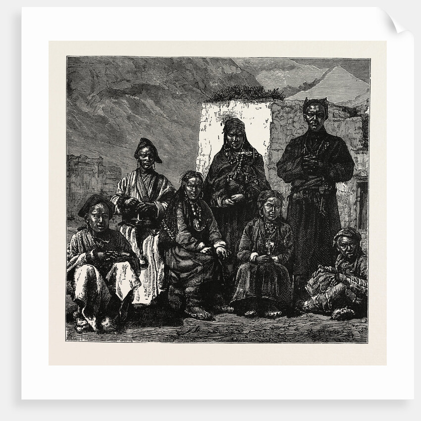 Natives of the Valley of Spiti, Province of Ladak by Anonymous