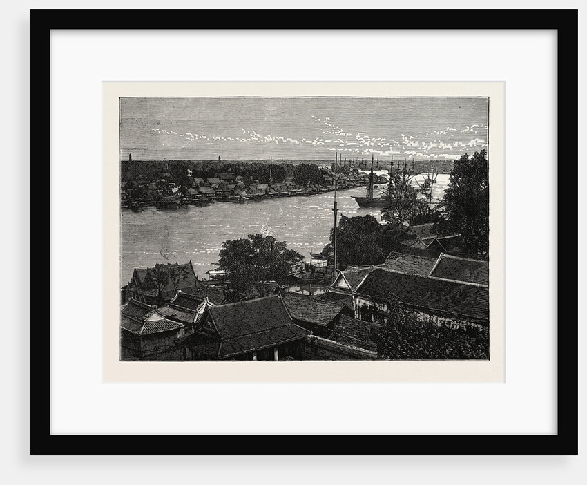 General View of Bankok and the Menam River by Anonymous