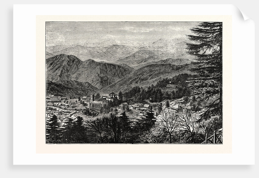 View of Simla by Anonymous