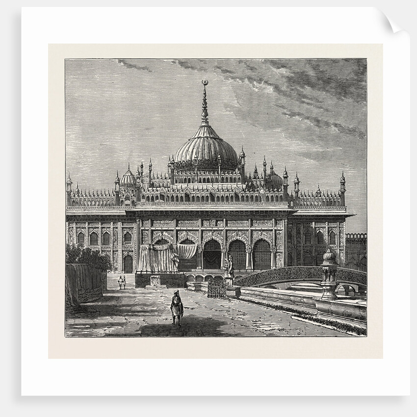 The Hoosseinabad Imambara, Lucknow, India by Anonymous