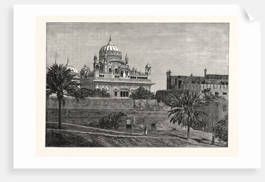Palace at Lahore, India by Anonymous