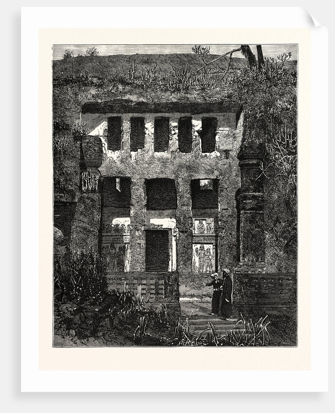 The Principal Grotto of Kanhari, of Salsette. by Anonymous