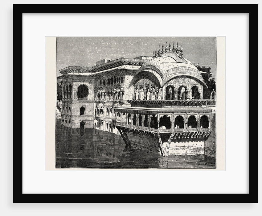 The Gopal Bhowan in the Palace of Digh, India by Anonymous