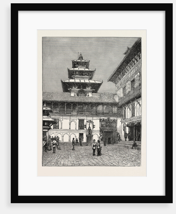 Palace of the Rajah of Nepaul, Nepal by Anonymous