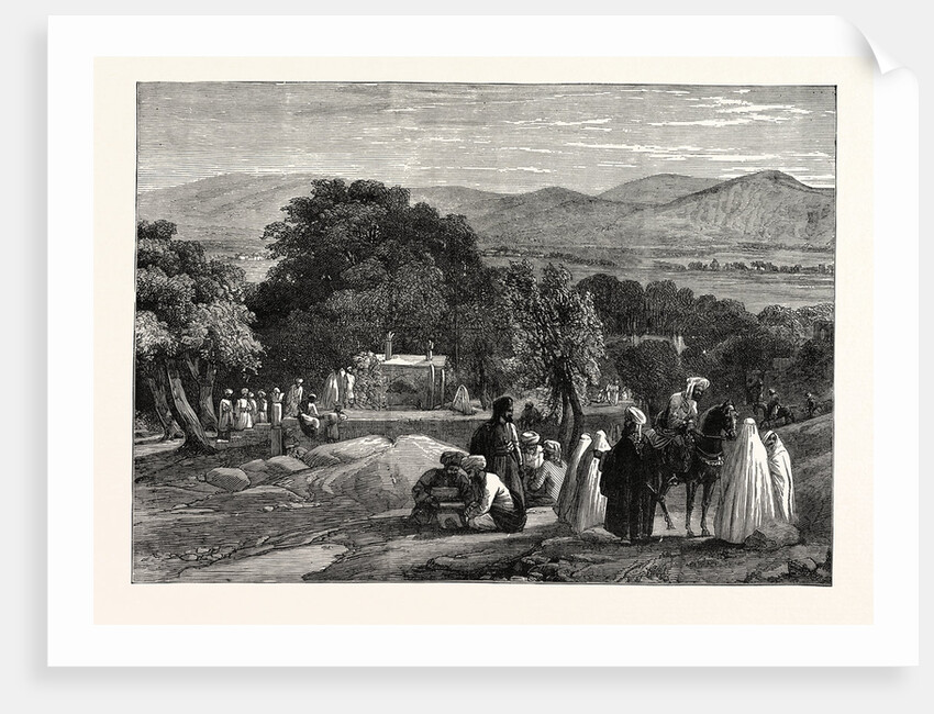 The Tomb of the Emperor Baber at Cabul. by Anonymous
