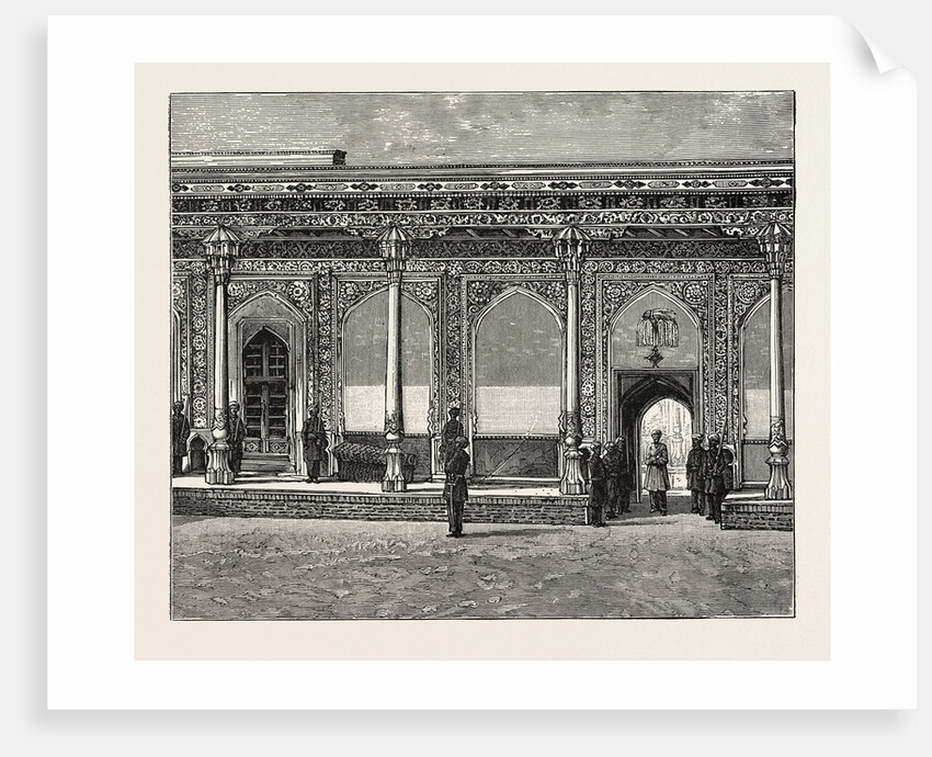 Court of the Palace of the Ex-Khan of Khokan by Anonymous