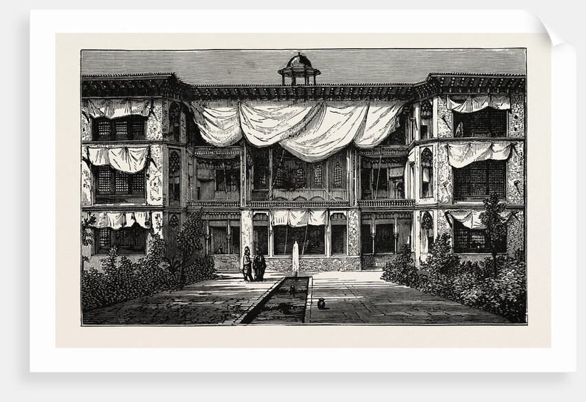 The Shah's Palace at Teheran by Anonymous