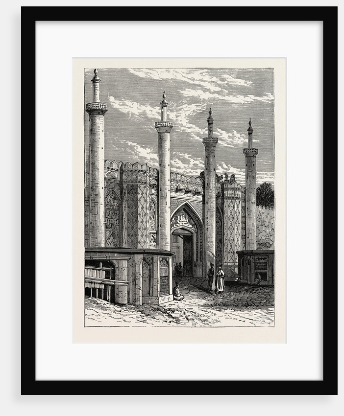 The Old South Gate, Teheran by Anonymous