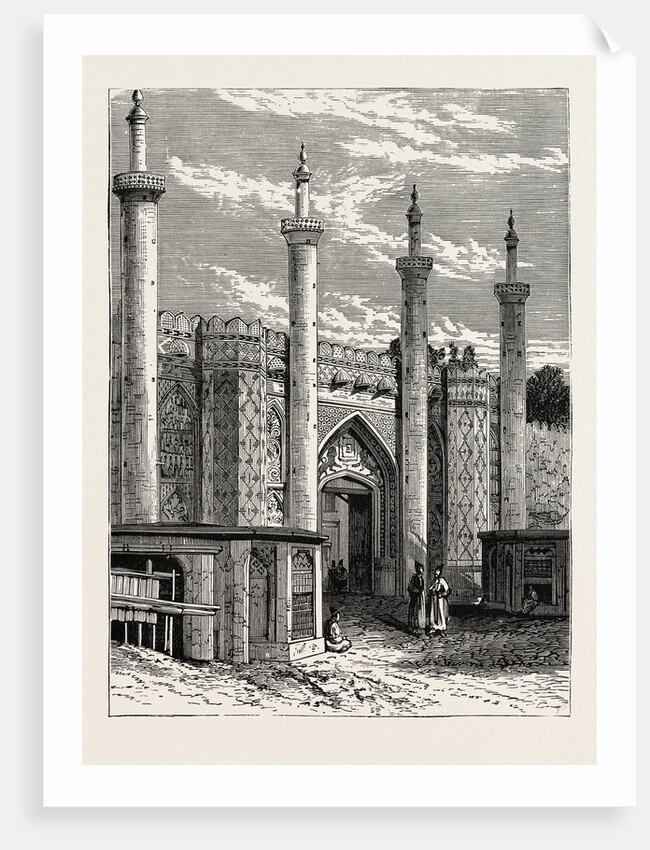 The Old South Gate, Teheran by Anonymous