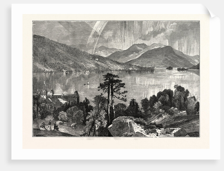 View of Lake George, New York State by Anonymous