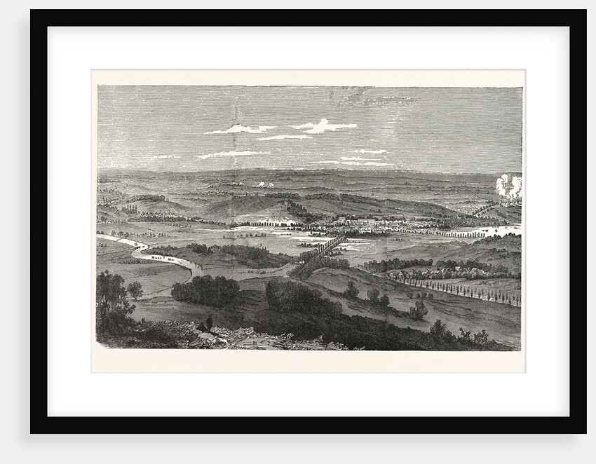 The Battlefield of Sedan, France by Anonymous