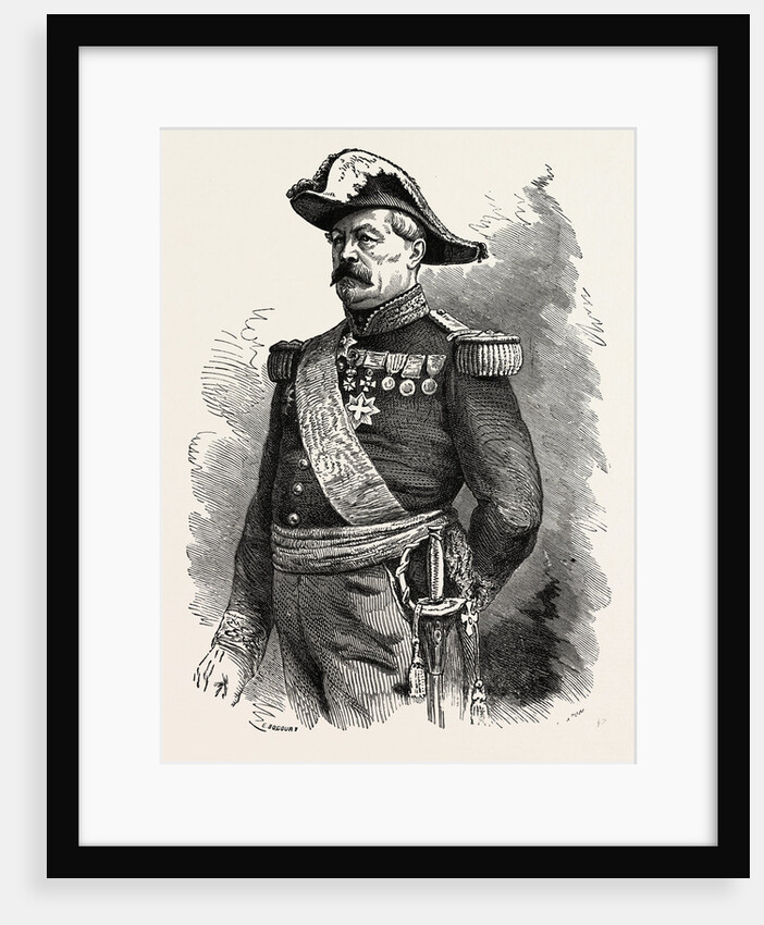 General Vinoy, Commander of the Troops in Paris, France by Anonymous