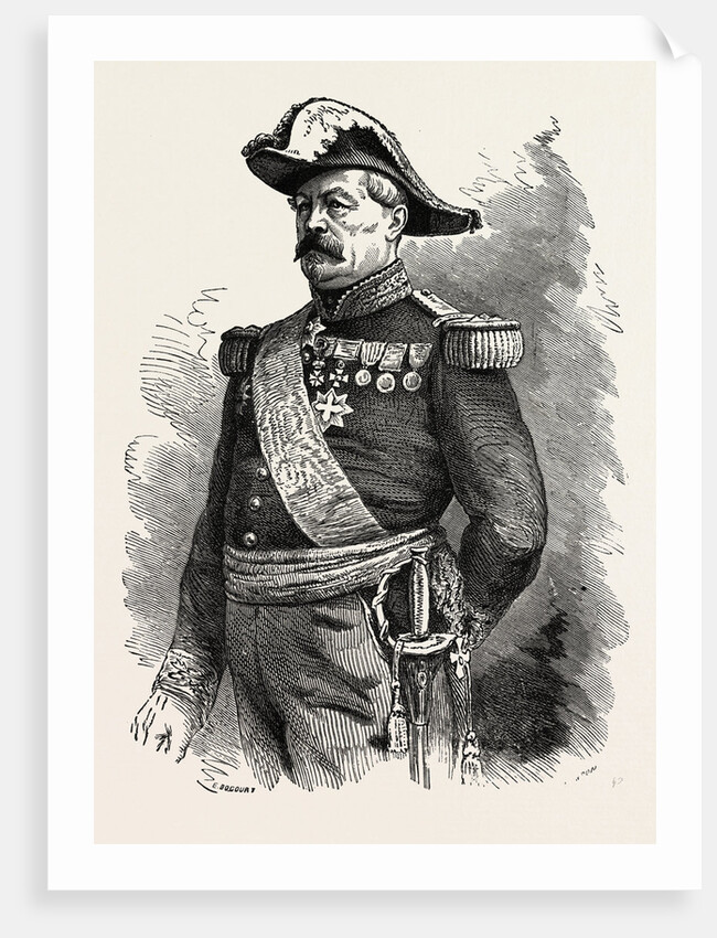 General Vinoy, Commander of the Troops in Paris, France by Anonymous