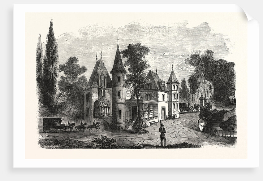 Bellevue Palace at Sedan, Where the Meeting Between King William and Napoleon Took Place, France by Anonymous