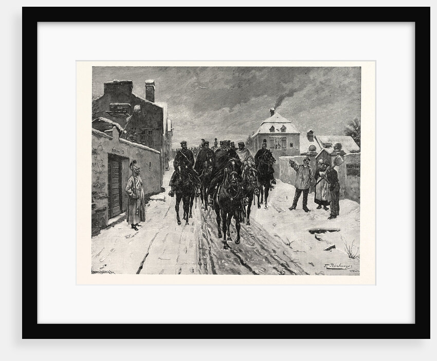 In Coulmiers. That One is General Von Der Tann! after the Painting by T. Birkmeyer by Anonymous