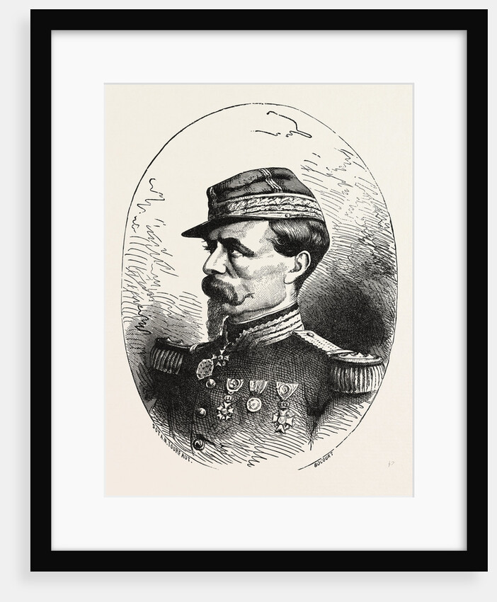 General Chanzy, Commander of the Second Army Loire, France by Anonymous