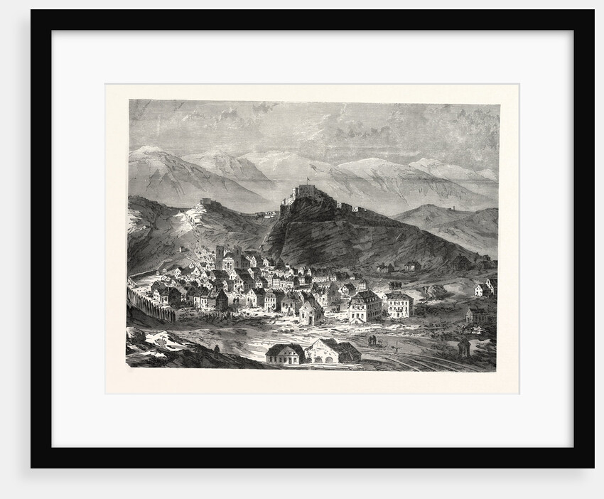 City and Fortress of Belfort after the Handover on 18 February 1871 by Anonymous