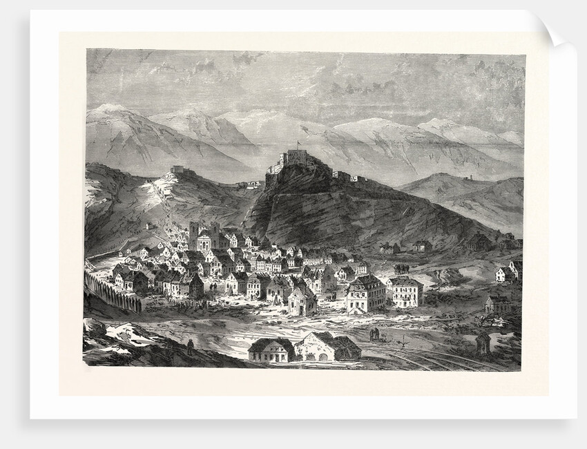 City and Fortress of Belfort after the Handover on 18 February 1871 by Anonymous